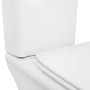 Унітаз-компакт Qtap Kalao безобідковий з сідінням Soft-close QT08221213AW