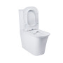 Унітаз-компакт Qtap Nando безобідковий з сидінням Soft-close QT12221222AW