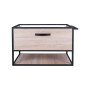 Тумба підвісна Qtap Taurus 800х580х437 Whitish oak QT2474TPT803WO