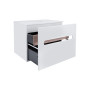 Тумба підвісна Qtap Virgo 600х476х469 White/Whitish oak зі стільницею QT1879TPА601WWO