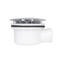 Душовий піддон Qtap Diamond 309912 90x90x12 см + сифон
