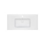 Раковина Qtap Albatross E49 1000х490х200 White з донним клапаном QT01119100E49W