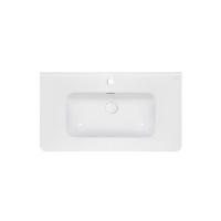 Раковина Qtap Albatross 9H 800х460х180 White з донним клапаном QT01119080HW