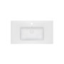 Раковина Qtap Albatross E49 900х490х200 White з донним клапаном QT01119090E49W