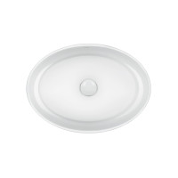 Раковина-чаша Qtap Kolibri 500x360x140 White з донним клапаном QT10113054W