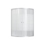 Душова кабіна Lidz Wieza SC90x90.SAT.MID.L, скло Linie 4 мм без піддона