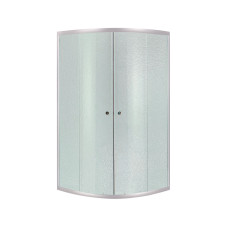 Душова кабіна Lidz Latwa SC80x80.SAT.LOW.FR, скло Frost 4 мм без піддона