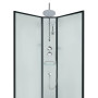 Душовий бокс Lidz Majatek SB90x90.BLA.LOW.TR, скло прозоре 5 мм без піддона