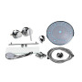 Душовий бокс Lidz Tani SB90x90.SAT.LOW.FR, скло Frost 4 мм без піддона