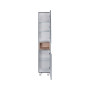 Пенал підлоговий Qtap Robin 350х1950х316 Graphite/Whitish oak QT1376PN1652RGWO