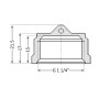 Заглушка SD Plus 1 1/4" ВР SD40232