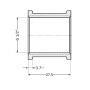 Муфта SD Plus 1/2" ВР SD40415