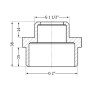 Ніпель SD Plus 2"х1 1/2" ЗР SD4085040