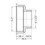 Перехід SD Plus 2"х1 1/2" ВЗ SD4095040