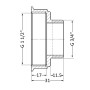 Перехід SD Plus 1 1/2"х3/4" ВЗ SD4094020