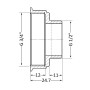 Перехід SD Plus 3/4"х1/2" ВЗ SD4091520