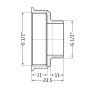 Перехід SD Plus 1/2"х1/2" ВЗ SD4091515
