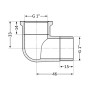 Кут SD Plus 1" ВЗ SD42025