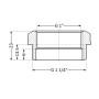 Футорка SD Plus 1 1/4"х1" ЗВ SD4233225