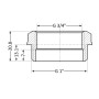 Футорка SD Plus 1"х3/4" ЗВ SD4232520