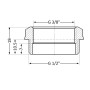 Футорка SD Plus 1/2"х3/8" ЗВ SD423159