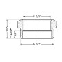 Футорка SD Plus 1/2"х1/4" ЗВ SD423156