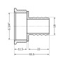 Штуцер SD Plus 18х3/4" ВР SD4262018