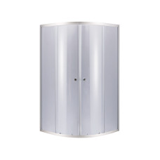 Душова кабіна Lidz Latwa SC80x80.SAT.MID.GR, скло тоноване 4 мм без піддона