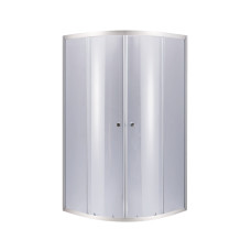 Душова кабіна Lidz Latwa SC80x80.SAT.LOW.GR, скло тоноване 4 мм без піддона