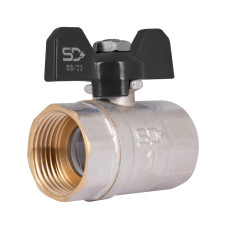Кран кульовий Thermo Alliance Base 1" ВР для води (метелик) SD602W25