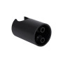 Тримач для ручного душу Qtap Spojeni округлий QT829910842854OB Black Matt