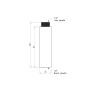 Подовжувач Thermo Alliance Standart 90х1/2" хром SD1301590
