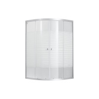 Lidz 4мм скляні двері з малюнком Linie WIEŻA SC80x80.MID.L