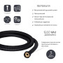 Шланг для ручного душу Qtap Hadice 1600 мм QT054BL43074 Black Matt
