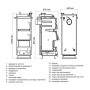 Котел твердопаливний сталевий Thermo Alliance Ferrum V 3.0 FSF 16-20
