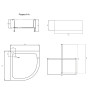 Душовий піддон Lidz KAPIELKA ST90x90x26