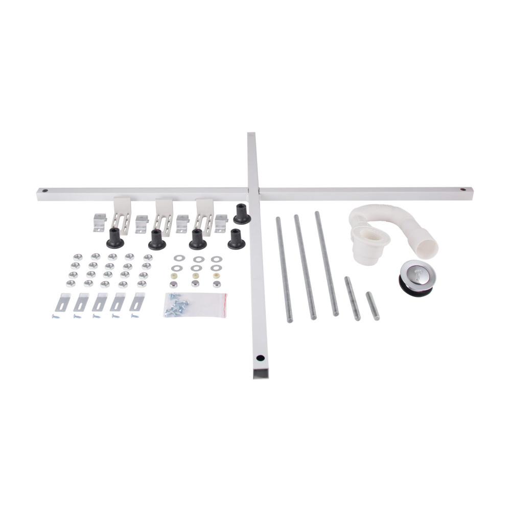 Душовий піддон Lidz KAPIELKA ST80x80x26 з панеллю
