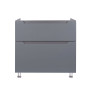 Тумба підлогова Qtap Scorpio 800х825х500 GRAPHITE QT1473TNВ802NG