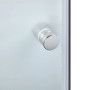 Набір Lidz душова кабіна Latwa SC80x80.SAT.LOW.FR, скло Frost 4 мм + піддон QT ROBIN