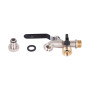 Кран поливальний Thermo Alliance Standart 1/2" ЗР 2 виходи SD141W15