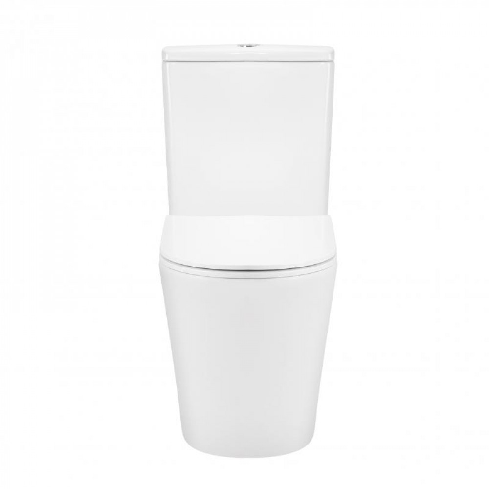 Унітаз-компакт Qtap Scorpio безободковий Ultra Quiet з сидінням Soft-close QT14222125AUQW