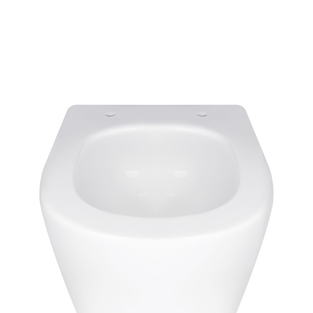 Унітаз підвісний Qtap Swan безободковий Ultra Quiet з сидінням Soft-close QT16335179W