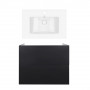 Комплект: тумба Tern підвісна 2 ящики висувних Push-to-Open, 700х580х437 мм Matt Black + раковина Albatross Qtap