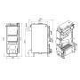 Котел твердопаливний сталевий Thermo Alliance Ferrum Plus V 4.0 FSF+ 14