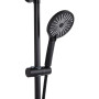 Душова система для душу Qtap Jay на два споживача QTJAY110BLM45550 Black Matt