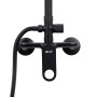 Душова система для душу Qtap Jay на два споживача QTJAY110BLM45550 Black Matt