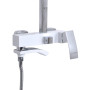 Душова система універсальна Qtap Swan Cascada на три споживача (з виливом) QTSWA111CRW45570 Chrome/White