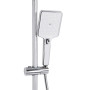 Душова система універсальна Qtap Presto на три споживача (з виливом) QTPRE111CRW45580 Chrome/White