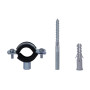 Хомут Thermo Alliance Standart 3/4" з чорною гумою (D26-30 мм) SD10020B