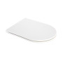 Унітаз-компакт Qtap Robin Ultra Quiet безободковий з сидінням Soft-close QT13222128AUQ1W
